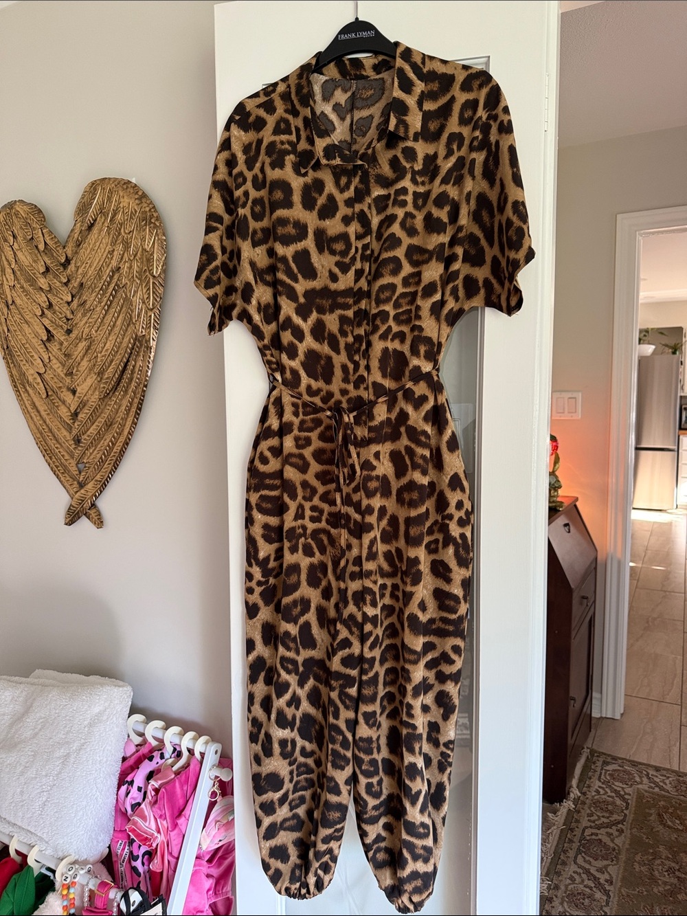 Leopard Print  Romper